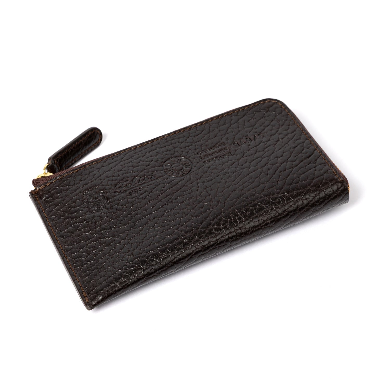 Zip-Etui "Multi Wallet" aus Büffelleder - Handarbeit